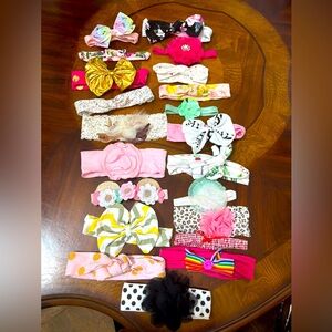 Bundle of bows headbands